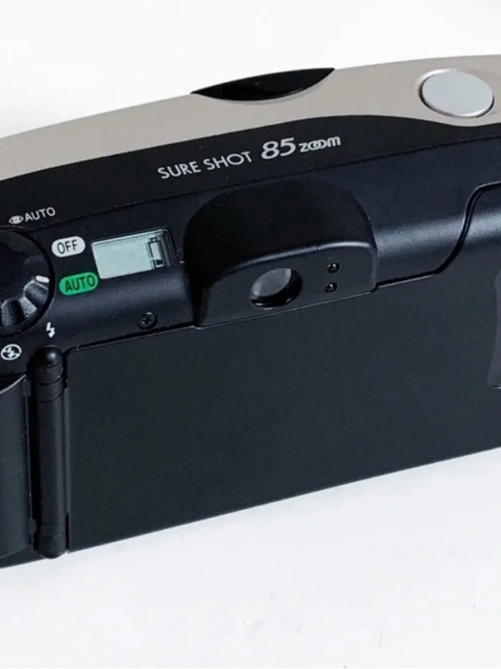 Canon Silver Point-and-Shoot Camera with 38-85mm Zoom
